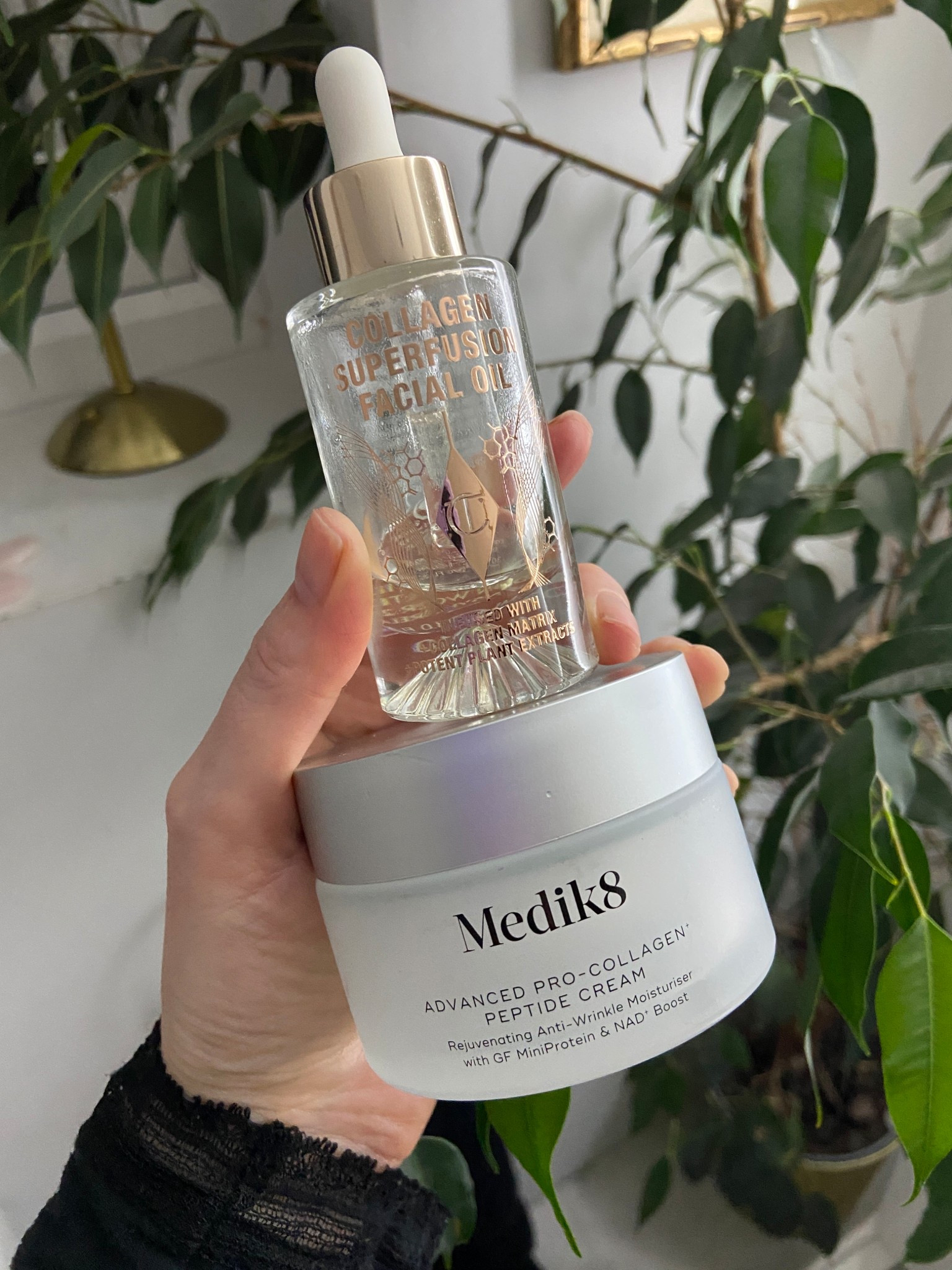 My nighttime skincare dream team ✨ The Medik8 Advanced Pro-Collagen+ Peptide Cream is specially formulated to support visible skin renewal while you sleep, and it pairs perfectly with the Charlotte Tilbury Collagen Superfusion Facial Oil for deep hydration and overnight radiance. Save 15% on your first Charlotte Tilbury order when you use my code CT-SOC2DCOKDFB 🌝✨ AD-gifted affiliate Charlotte tilbury, skincare routine, evening skincare, night face cream, anti aging face cream 

#LTKBeauty #LTKOver40