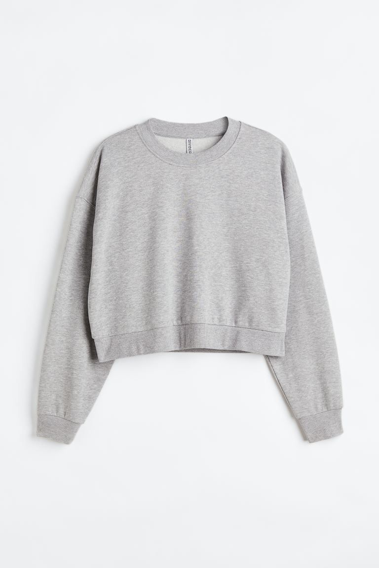 H&M+ Crop Sweatshirt | H&M (US + CA)