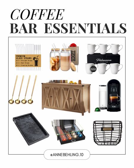 Coffee bar essentials, coffee bar home finds, essentials for your coffee bar 

#LTKfindsunder100 #LTKhome