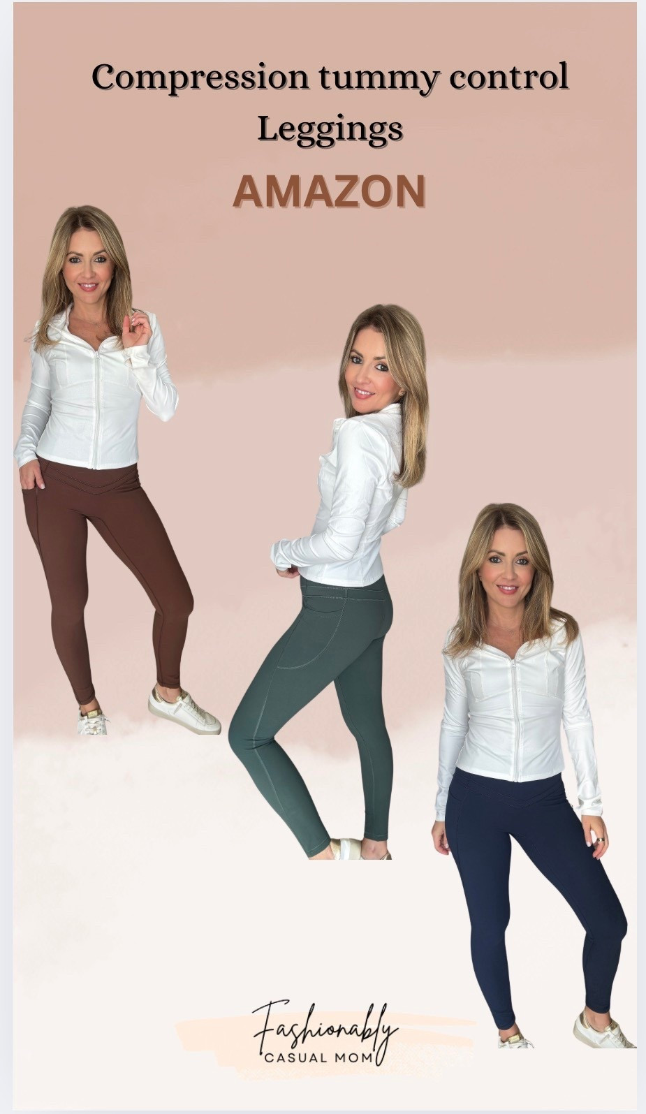 Compressions tummy control leggings from Amazon
Great compression, fits tts


#LTKActive #LTKFindsUnder50