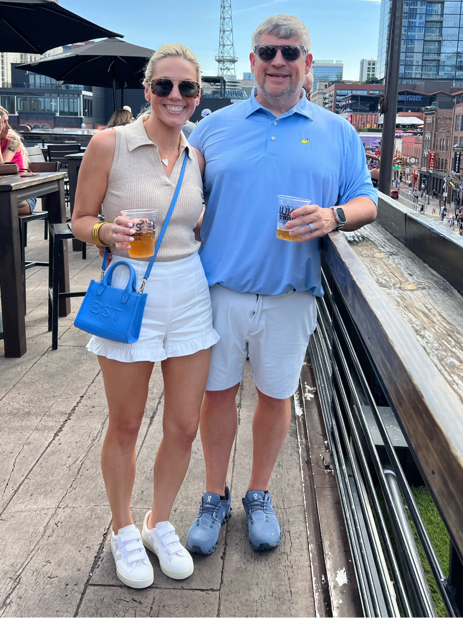 Nashville day look!
Top- old navy, size small. Super flattering!
Shorts- old by 1 state. Linking but limited sizes but saw some on Poshmark 
Shoes- Veja
Bag- Leatherology 

#LTKShoeCrush #LTKFindsUnder50 #LTKTravel