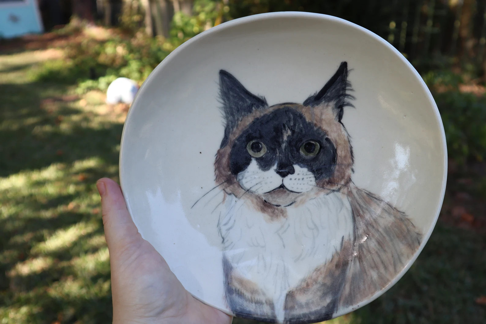 Custom Pet Portrait Plate - Etsy | Etsy (US)