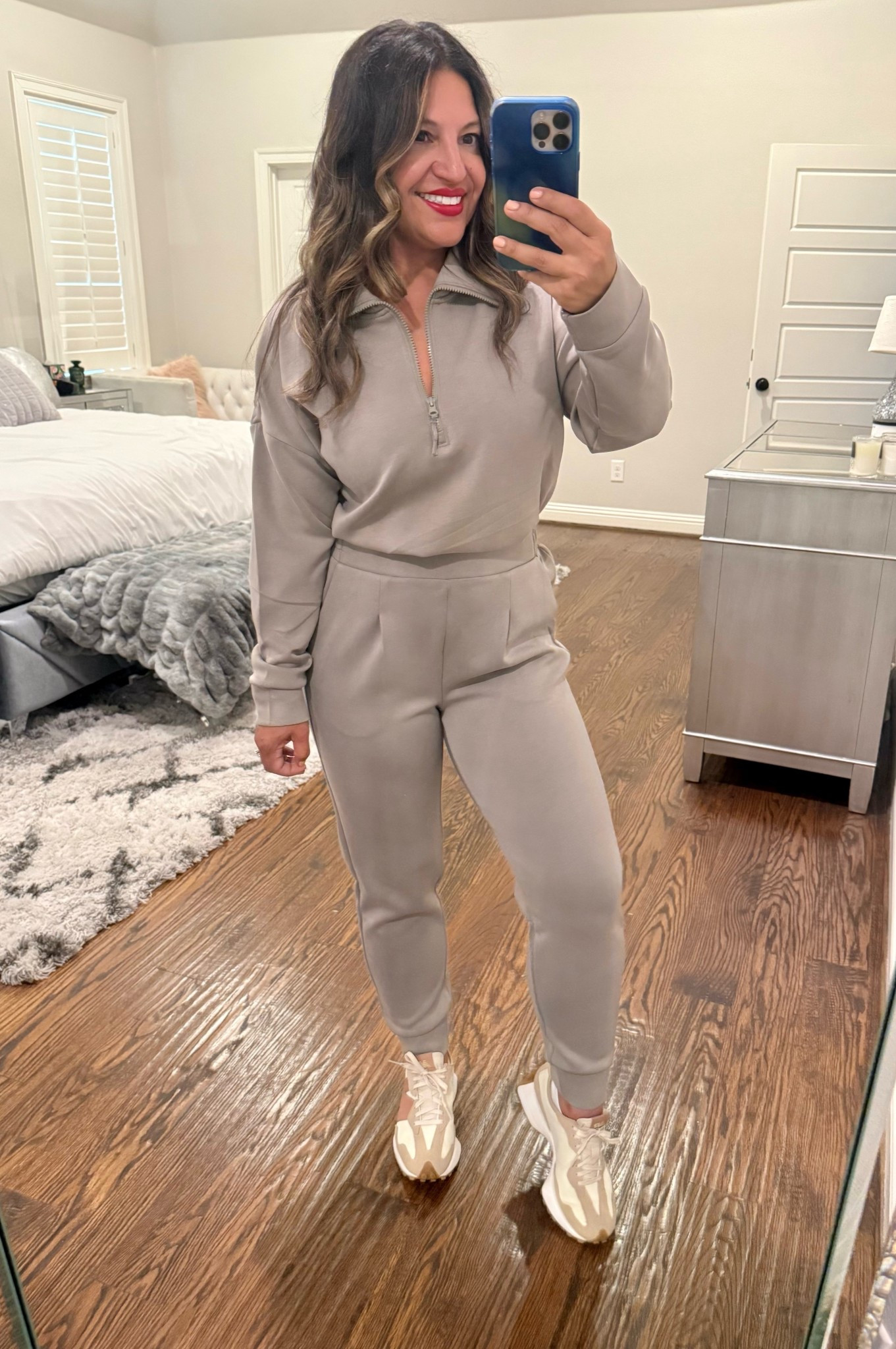 I absolutely love this super soft lounge set that I bought in literally four colors! I can’t help myself when it’s this good! I played around a lot with the sizing, and I ended up with a medium in the pants and a large and the top because I really like a slouchy look, I wanted to tuck it in.

The best part? The top and pants combined is less than $40! Insane price!

It’s super comfy and I’ll be wearing it all fall and winter!

#LTKActive #LTKTravel #LTKFindsUnder50

#LTKTravel #LTKSeasonal #LTKFindsUnder50

#LTKSeasonal #LTKFindsUnder50 #LTKTravel