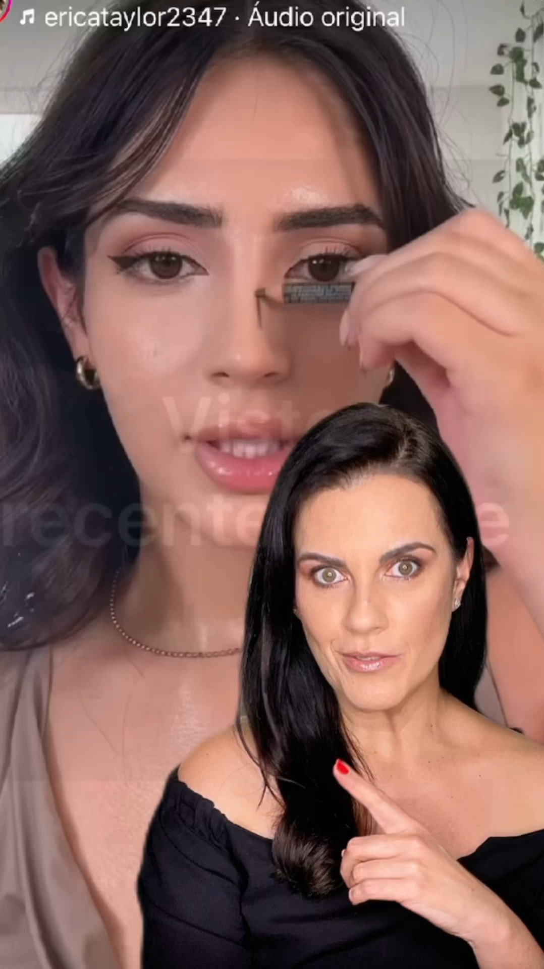 Contorno de nariz usando lápis de olho  

#LTKbeleza #LTKbrasil