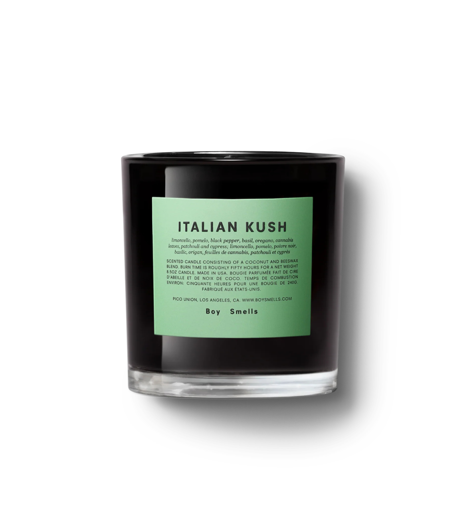 Italian Kush: Coconut & Beeswax Scented Candles | Boy Smells | Boy Smells