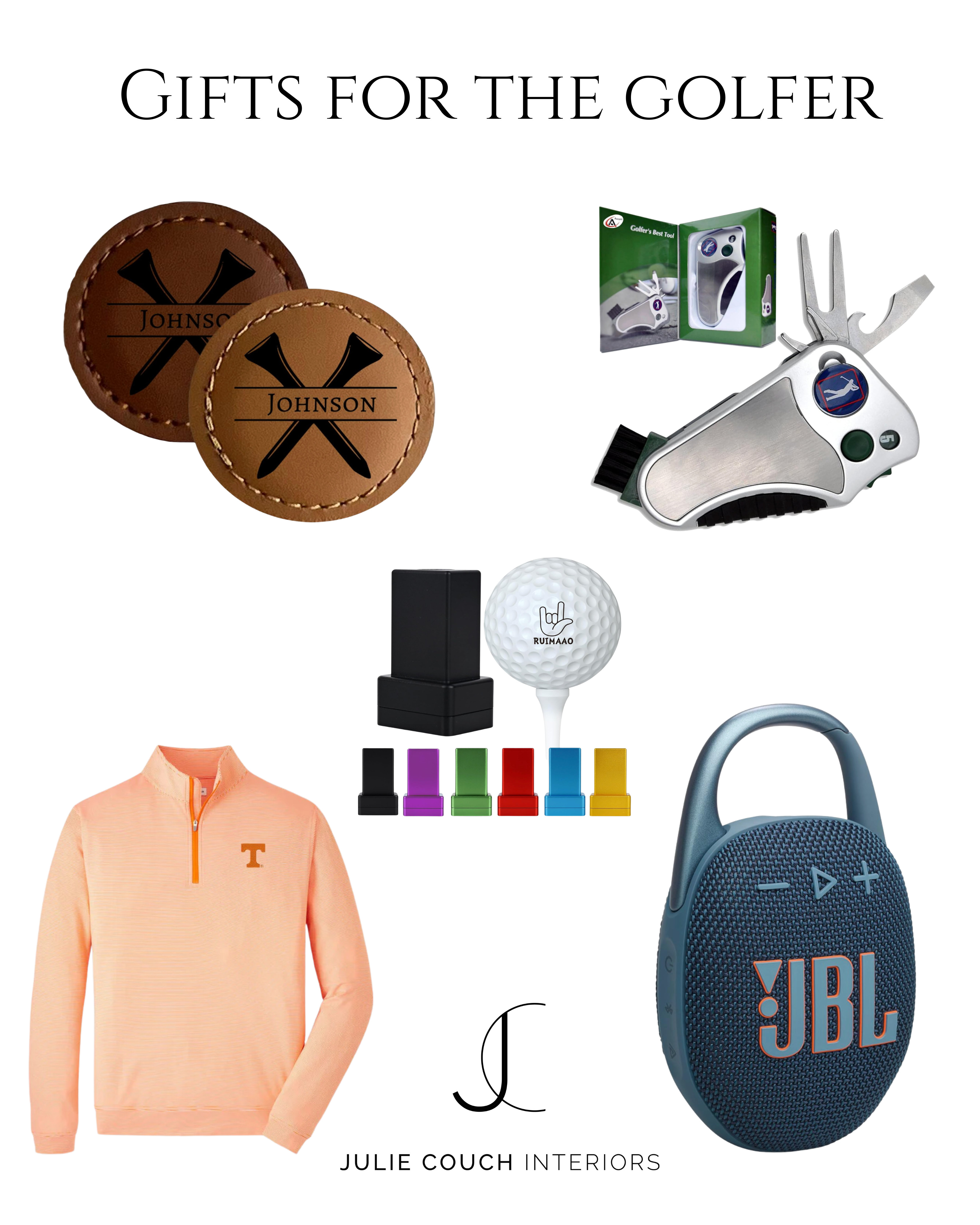 Julie's husband is an avid golfer - tried and true gifts recommended by her! 

 #LTKGiftGuide #LTKActive #LTKMens