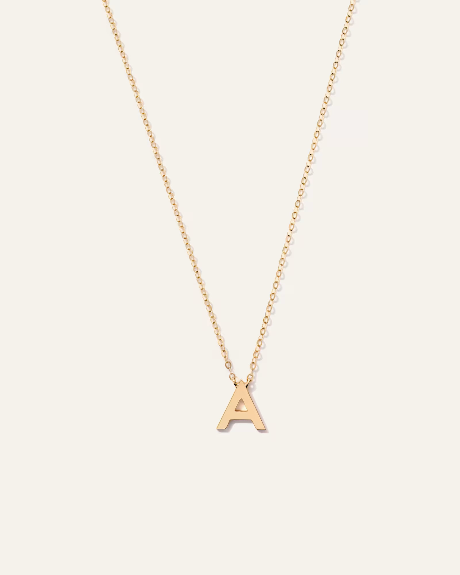 14K Gold Letter Necklace | Quince