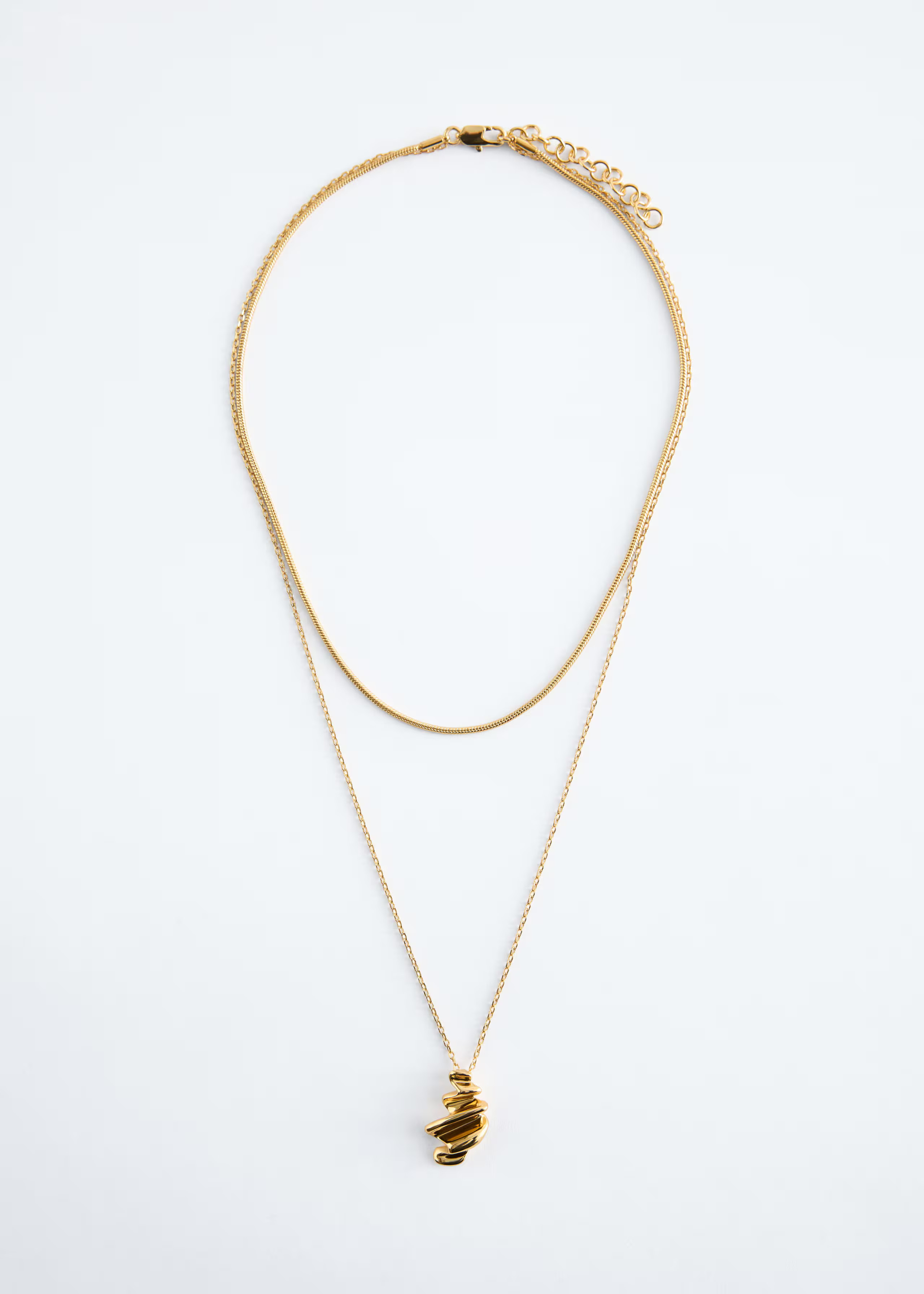 Layered Pendant Necklace - Gold - & Other Stories GB | & Other Stories UK