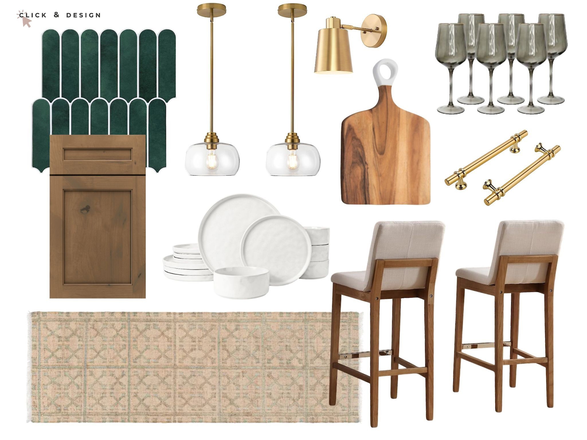 Bold kitchen design with renter friendly backsplash!

#LTKFamily #LTKHome