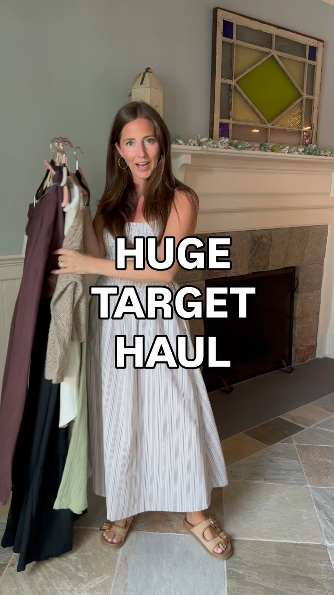 HUGE target haul 👏👏
Sizing info:
Brown set - size small 
Jumpsuit - size small 
Black dresses - size small 
Green pants - size small 
Brown sweater - size small (linked a similar version)
Crochet top - sized up to M 
Yellow top - size small (could’ve sized up) 
Shoes are all tts 

#LTKFindsUnder50 #LTKFindsUnder100 #LTKStyleTip