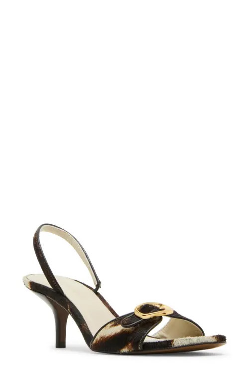 Steve Madden Henrietta Slingback Sandal in Cow Print at Nordstrom, Size 11 | Nordstrom