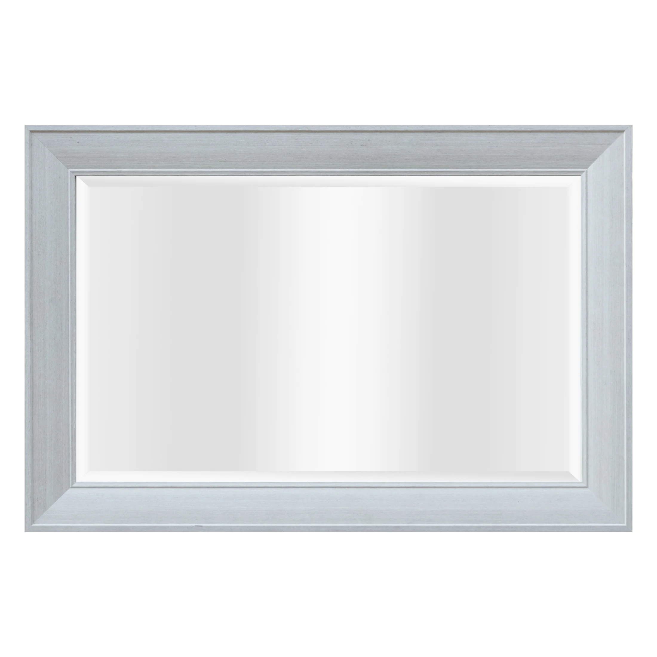 Better Homes & Garden 24" x 36" Modern Rectangle MDF Wall Mirror, Grey | Walmart (US)