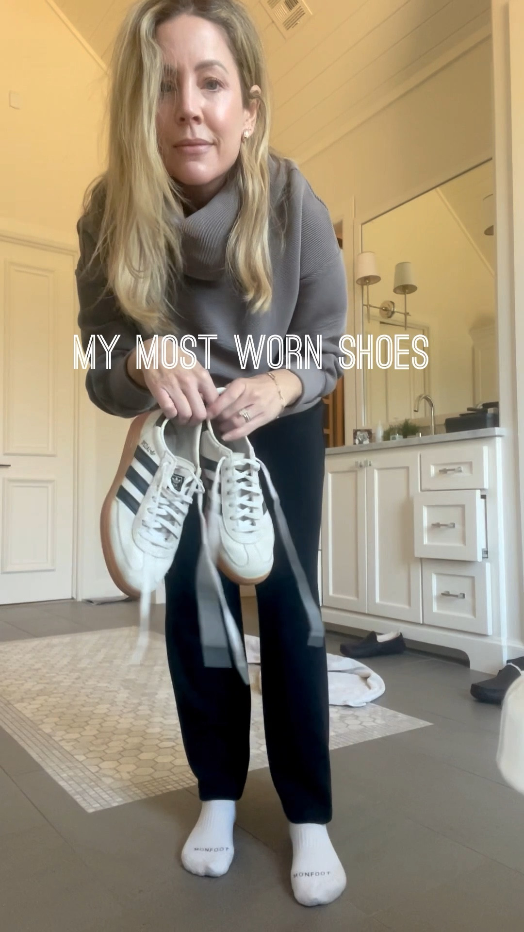 Adidas handball sneakers. They run large size down one whole size.  I wear these all the time. They go with everything. 

#LTKgrwm #LTKootd #LTKFindsUnder100