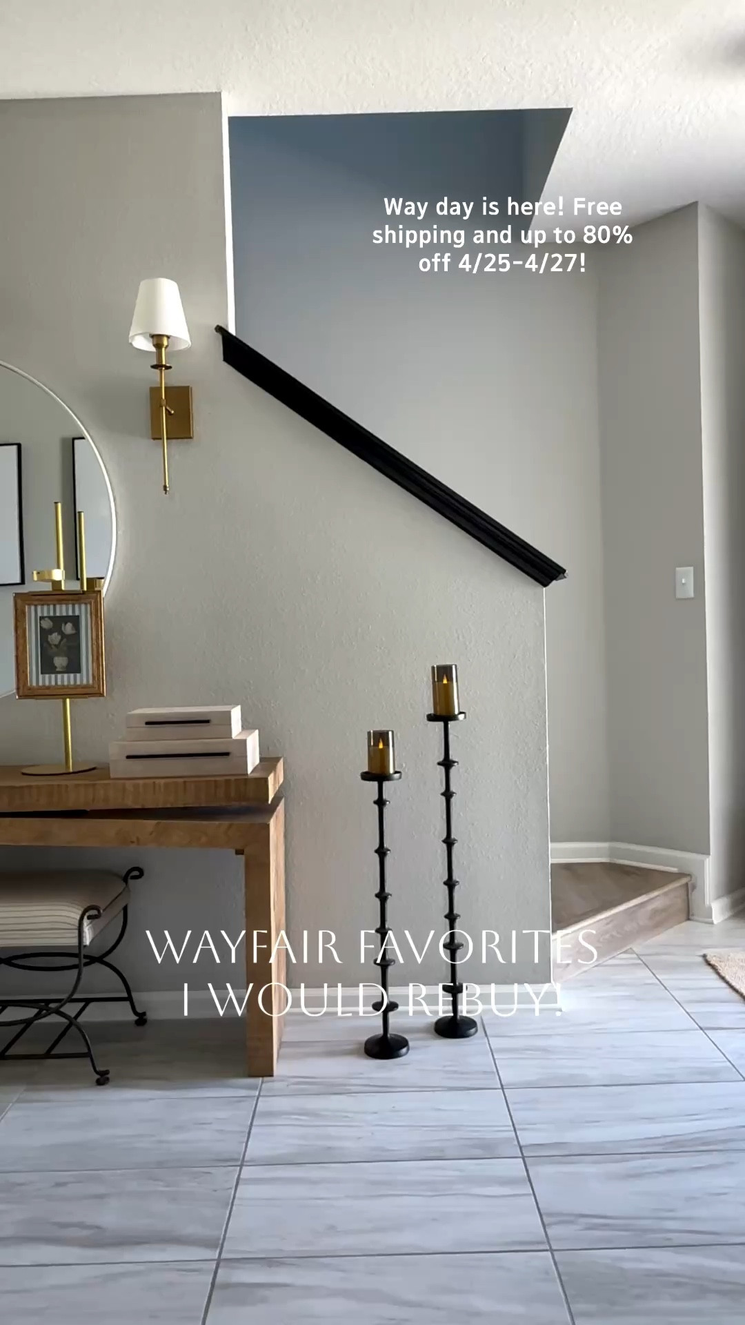 Way day is here! Up to 80% free and free shipping 4/25-4/27! Here are some of my all time favorites throughout my home 😍

Entryway, home decor, bedroom, living room, Loloi rugs, accent chairs 

#LTKSaleAlert #LTKHome