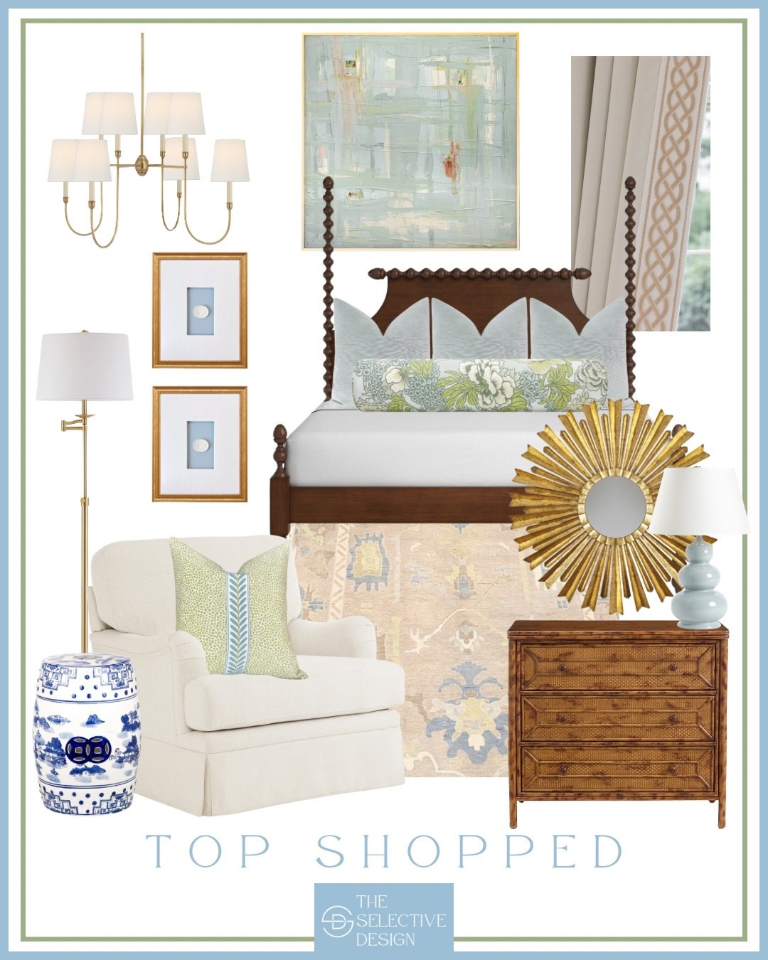 Our most shopped home decor favorites are giving Classic home (in the best way!) 👏🏼

These affordable curtains with trim are such a great designer look for less. The gorgeous abstract print comes in so many sizes and frame options. This classic wooden bed is the perfect statement piece. I own and love the gorgeous modern oushak rug and it would look great in a bedroom or living room. The natural rattan chest and lamp are currently on sale! There are so many great and classic home decor and furniture favorites that you all loved this year!

Classic home decor | affordable home decor | home decor favorites | furniture favorite finds | Grandmillennial home decor | grandmillennial bedroom

#LTKSaleAlert #LTKHome