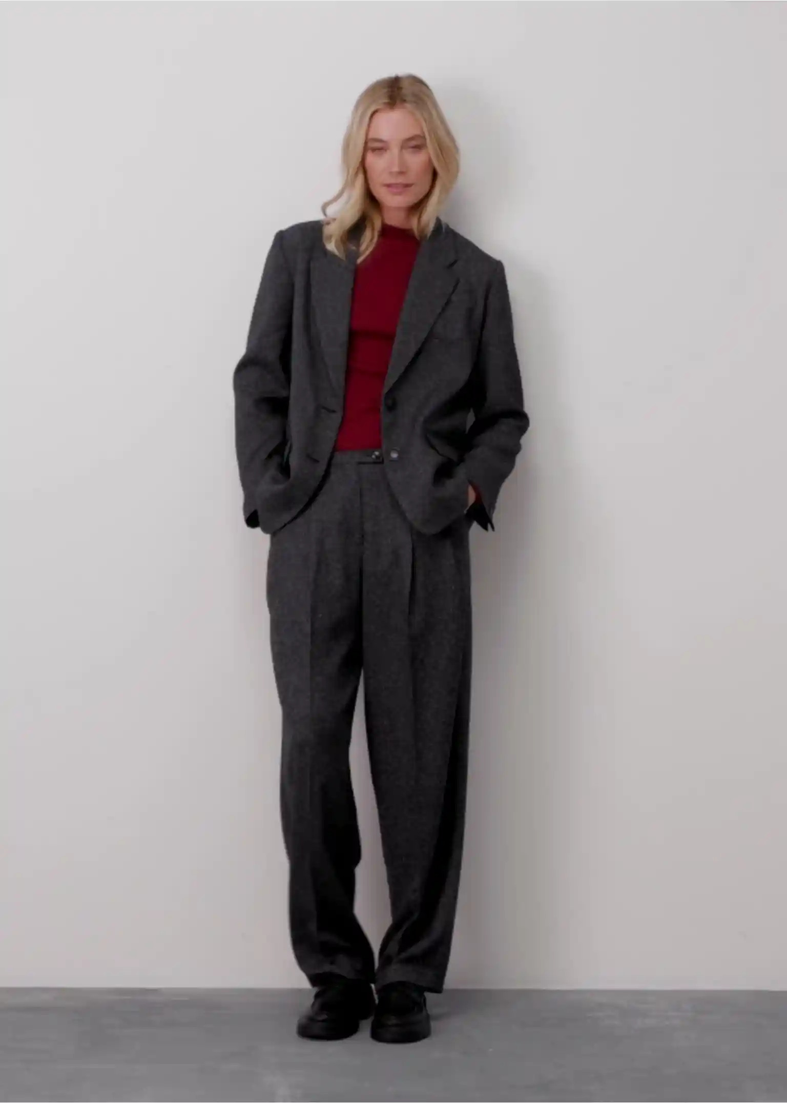 Einreihiger Blazer mit Knopfverschluss, Pattentaschen und gekn\u00f6pften Manschetten | Bonprix DE