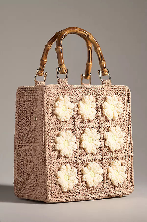 Blossom Crochet Tote | Anthropologie (US)