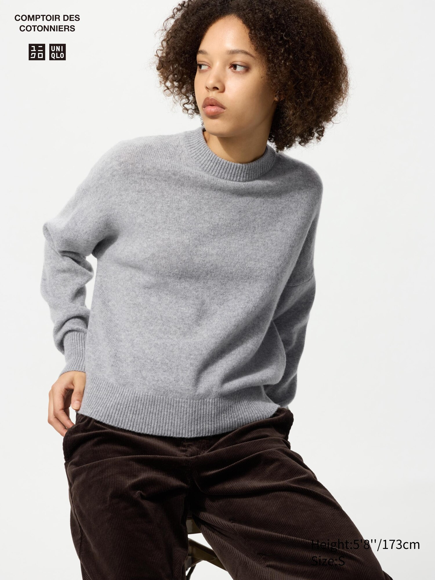 Lambswool Crew Neck Jumper | UNIQLO (UK)