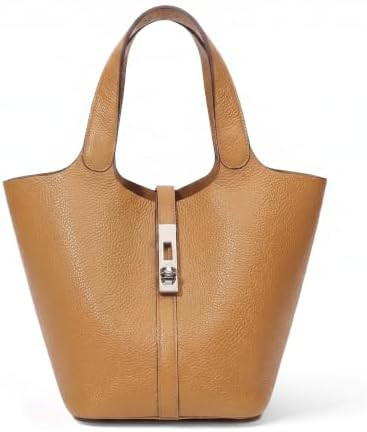 Tote Bag for Women Vegan Leather Bucket Purse for Women Top Handle Handbag Shoulder Bag with Deta... | Amazon (US)