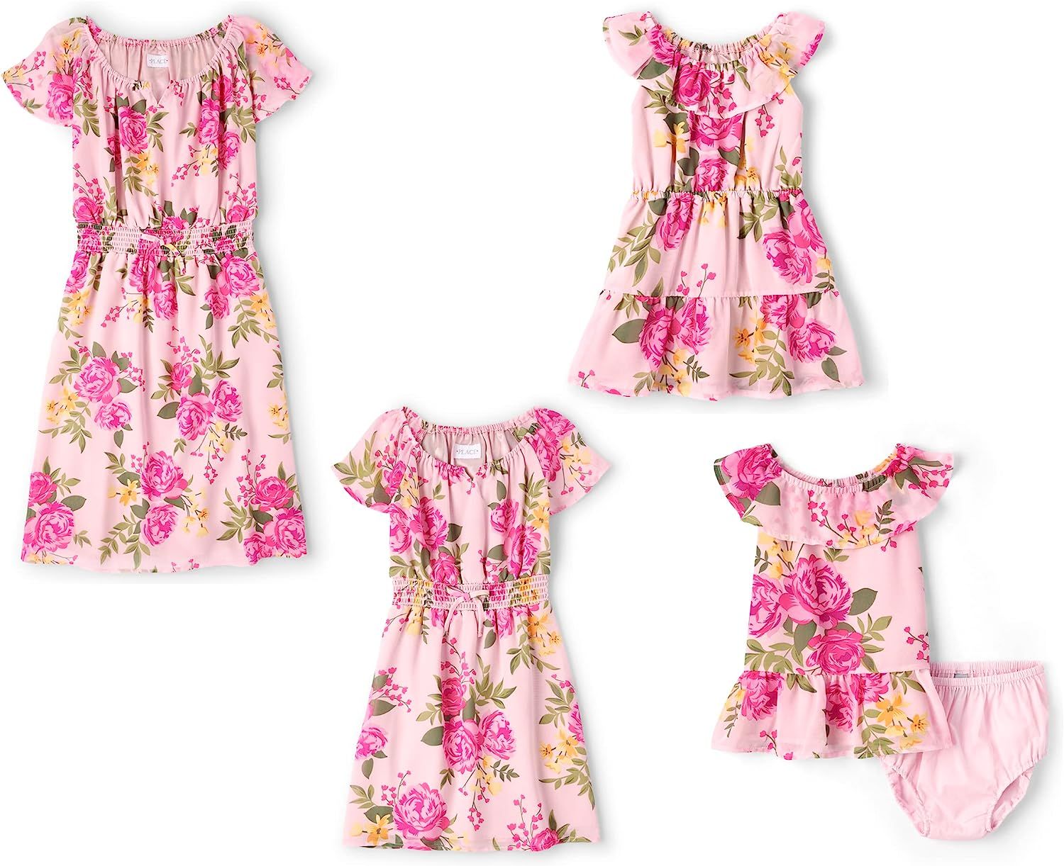 The Children's Place Girls' Family Matching Dresses, Mommy and Me | Amazon (US)