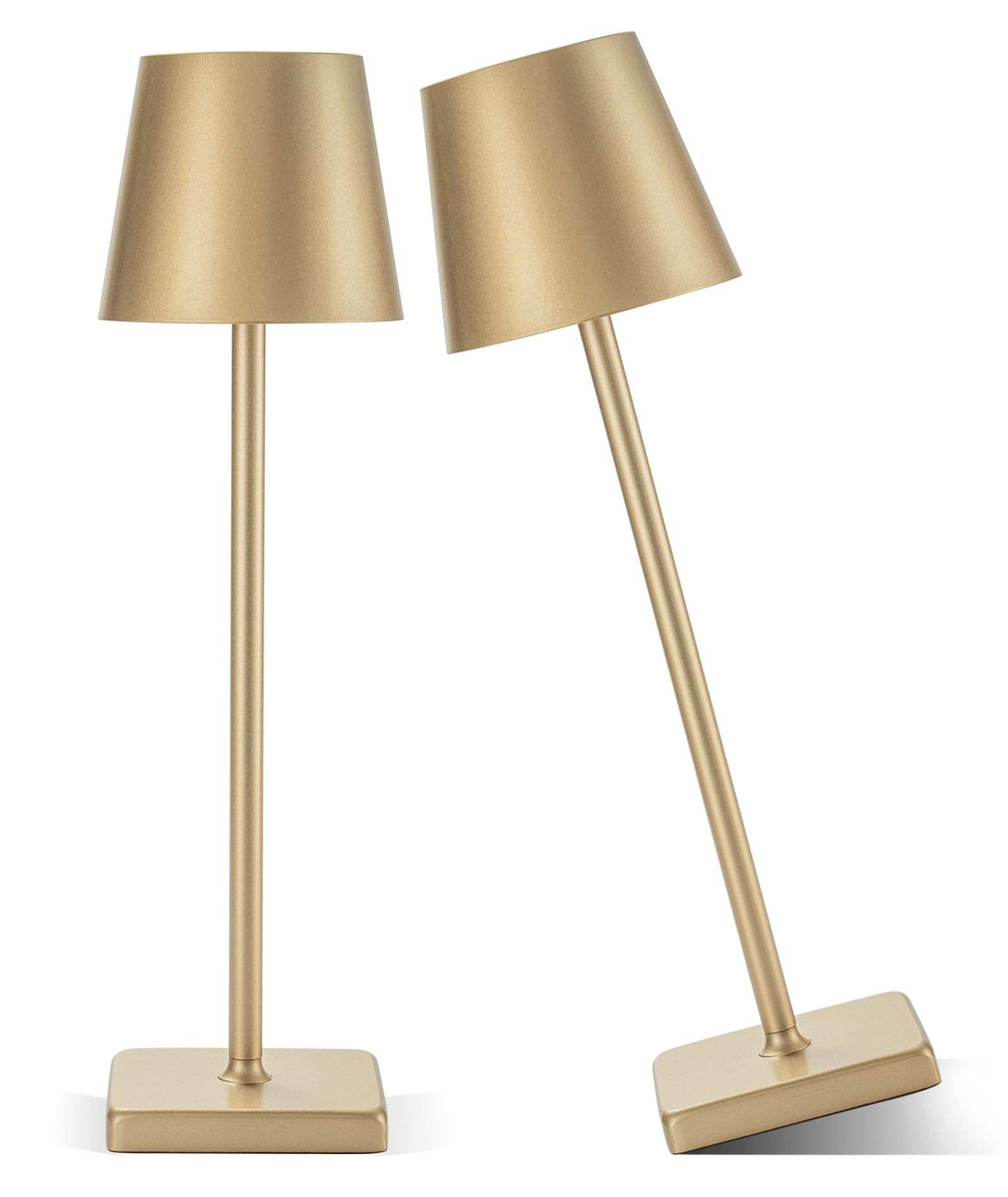 HASUN 2 Pack Rechargeable Table Lamp, LED Cordless Desk Lamp, 5200mAh Battery Operated Table Ligh... | Amazon (US)