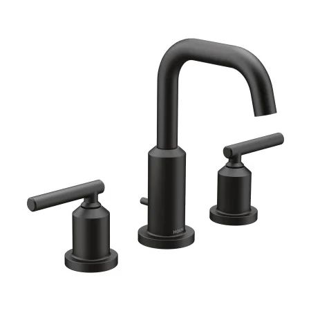 Gibson Widespread Bathroom Sink Faucet - Includes Pop-Up Drain Trim, Less Rough In | Build.com, Inc.