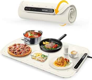 Electric Warming Tray, 7 Temperature Levels&Fast Heating, Portable Food Warmers for Parties, Auto... | Amazon (US)
