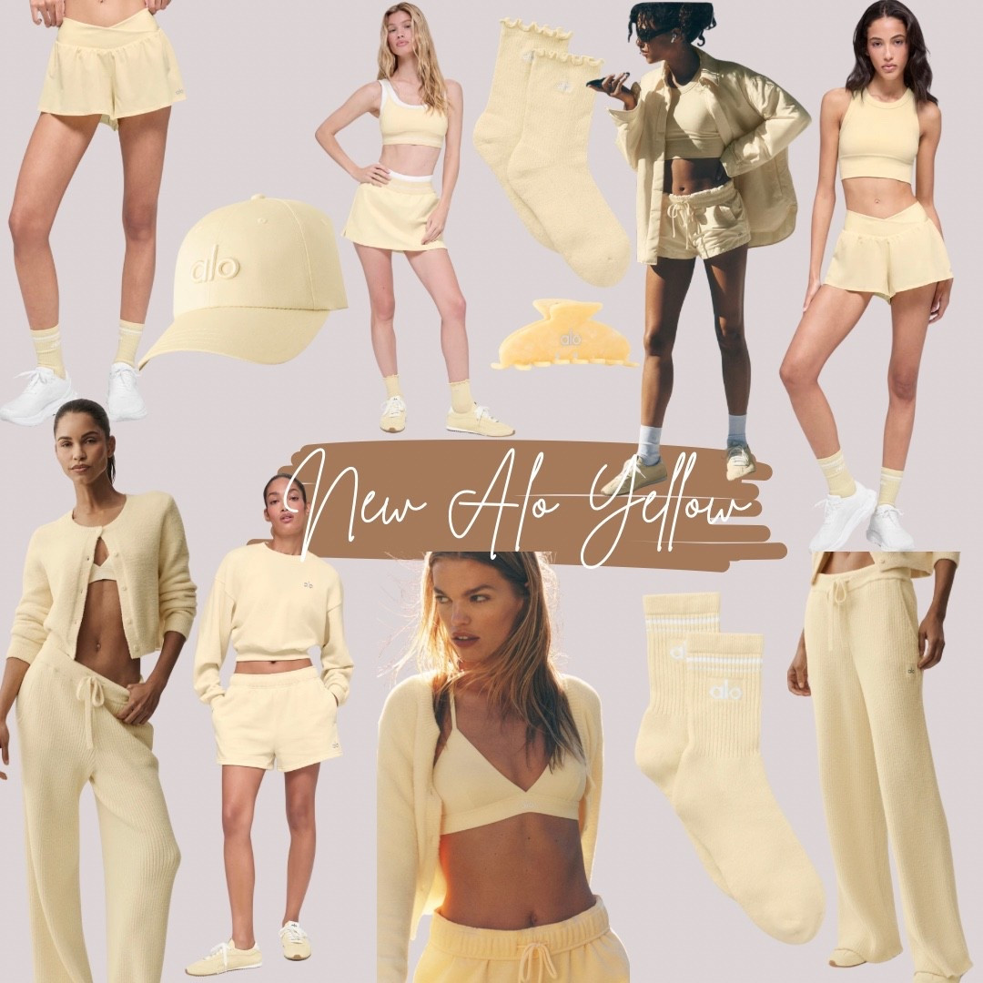 Absolutely love the new Alo yellow release!
Workout clothes
Fitness wear 
Pilates
New year new you

#LTKActive #LTKFindsUnder100 #LTKfitnessgoals