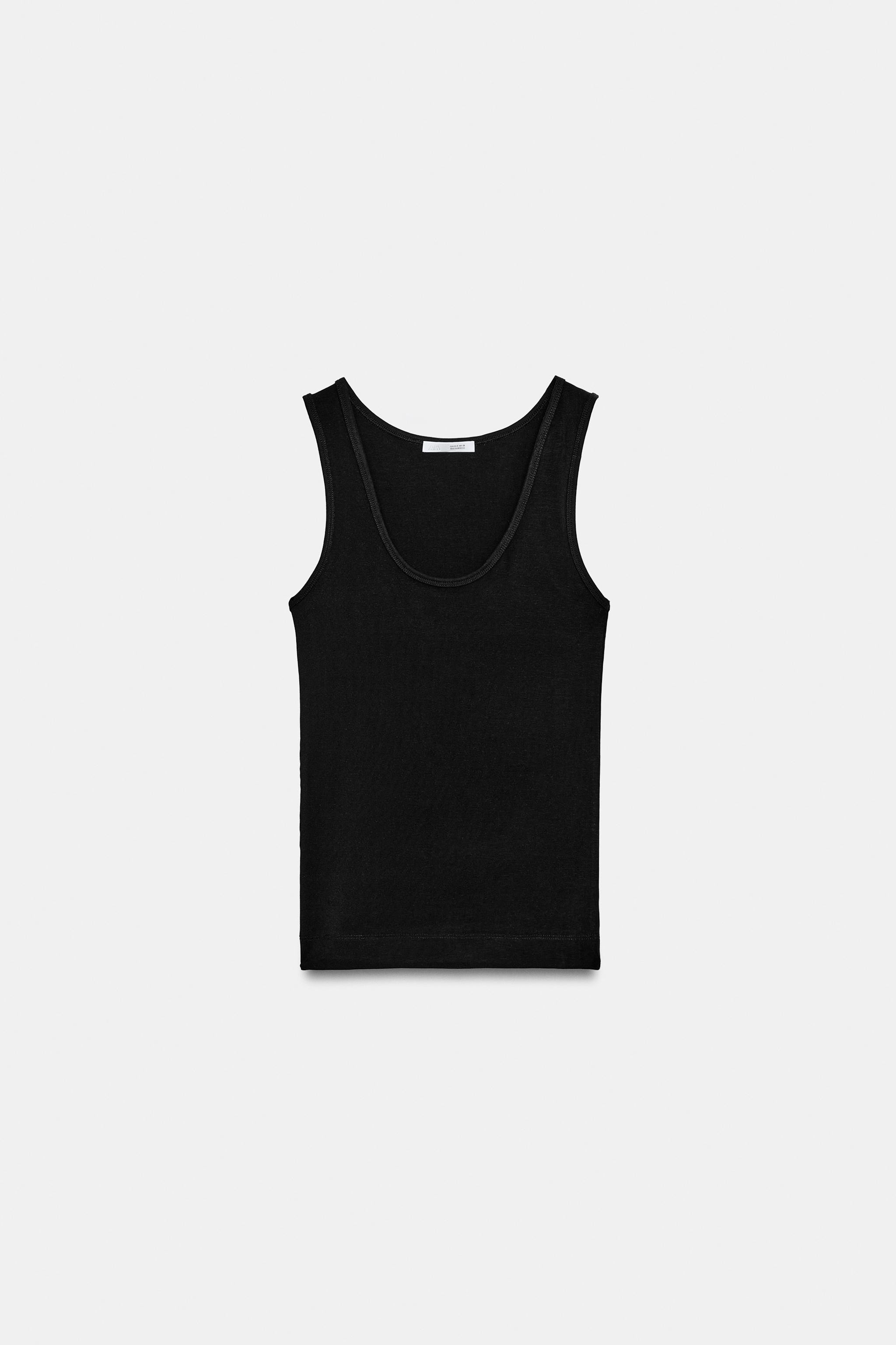 WIDE STRAP TOP | Zara US