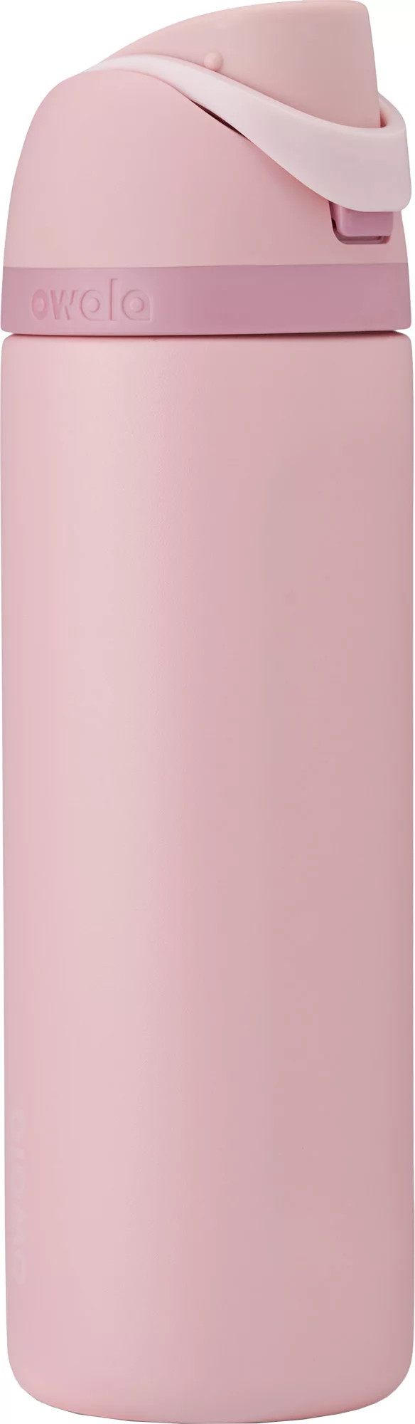 Owala 24 oz. FreeSip Stainless Steel Water Bottle, Rose Quartz | DICK'S Sporting Goods