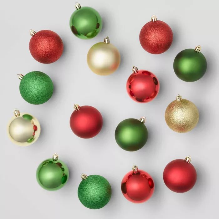 50ct 70mm Christmas Ornament Set - Wondershop™ | Target