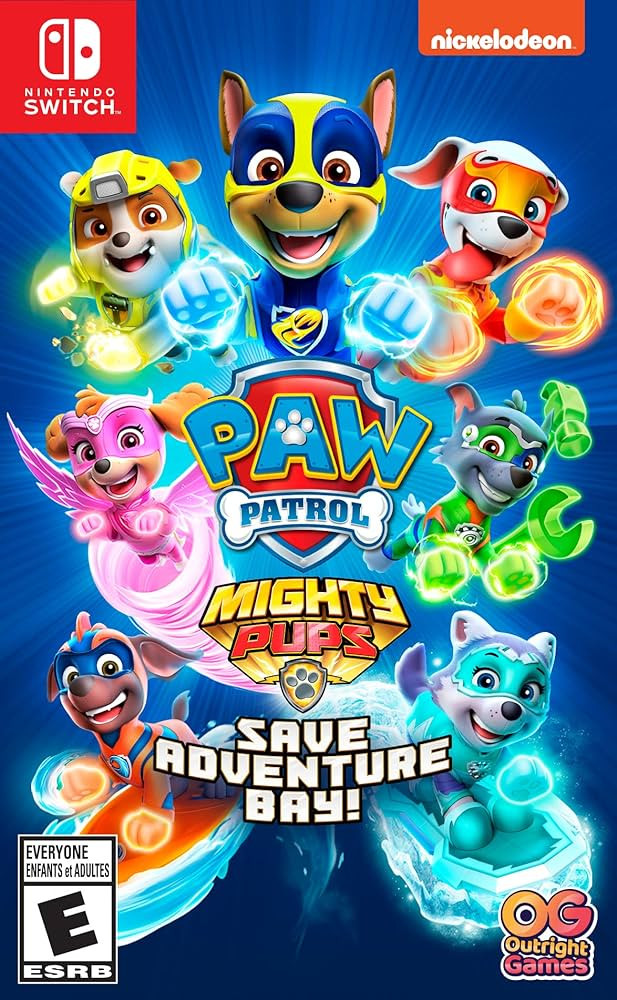 PAW Patrol Mighty Pups Save Adventure Bay for Nintendo Switch | Amazon (US)