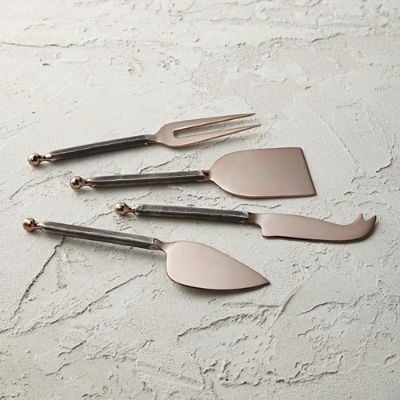 Arlo 4-piece Cheese Knife Set | Frontgate | Frontgate