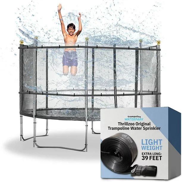 ThrillZoo Waterpark Heavy Duty 39ft Trampoline Sprinkler for Kids and Adults, Outdoor Water Game ... | Walmart (US)