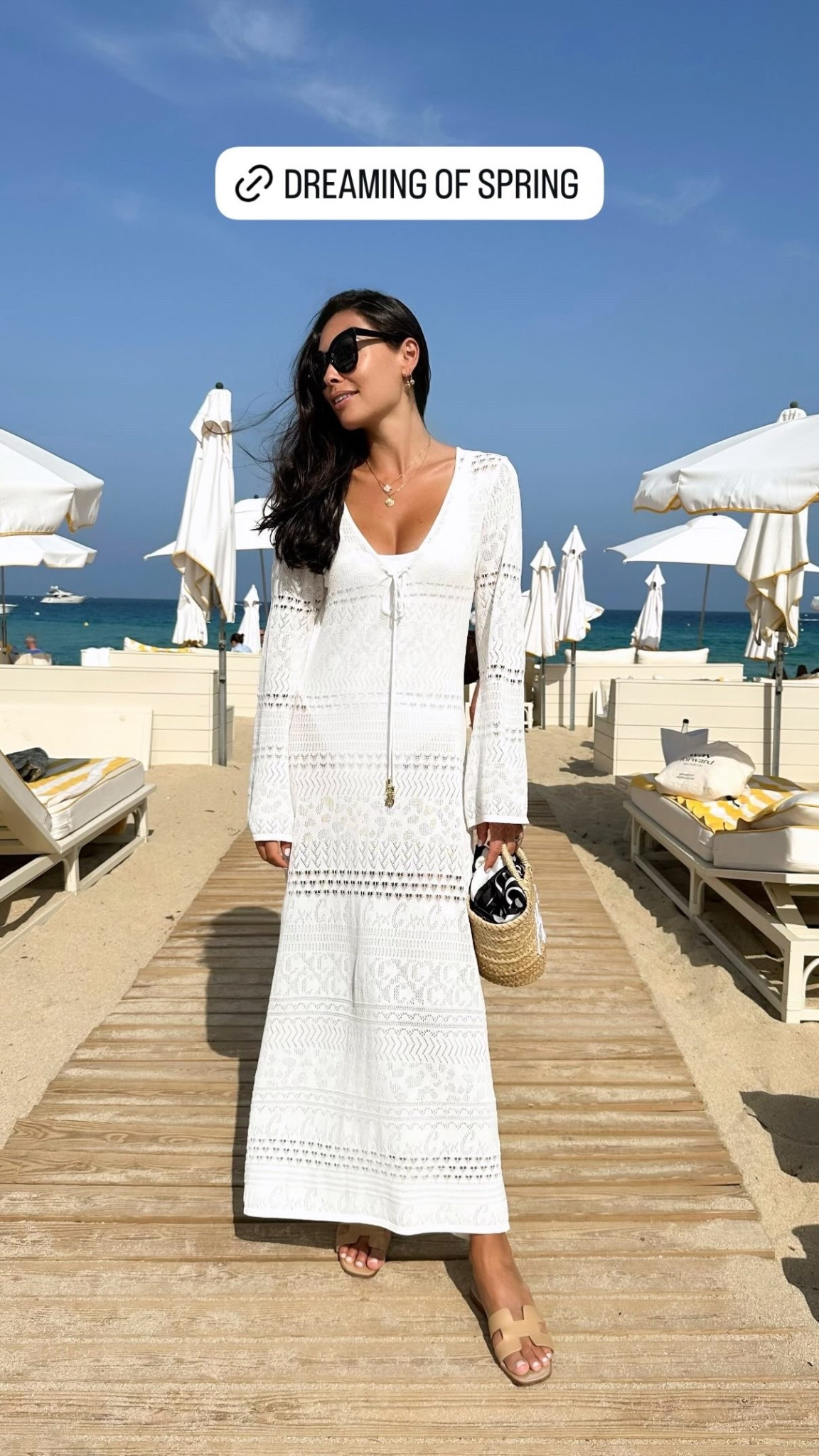 Camila kaftan, similar below! St. Tropez, vacation outfit, white coverup dress. 

#LTKTravel #LTKSwim #LTKSeasonal