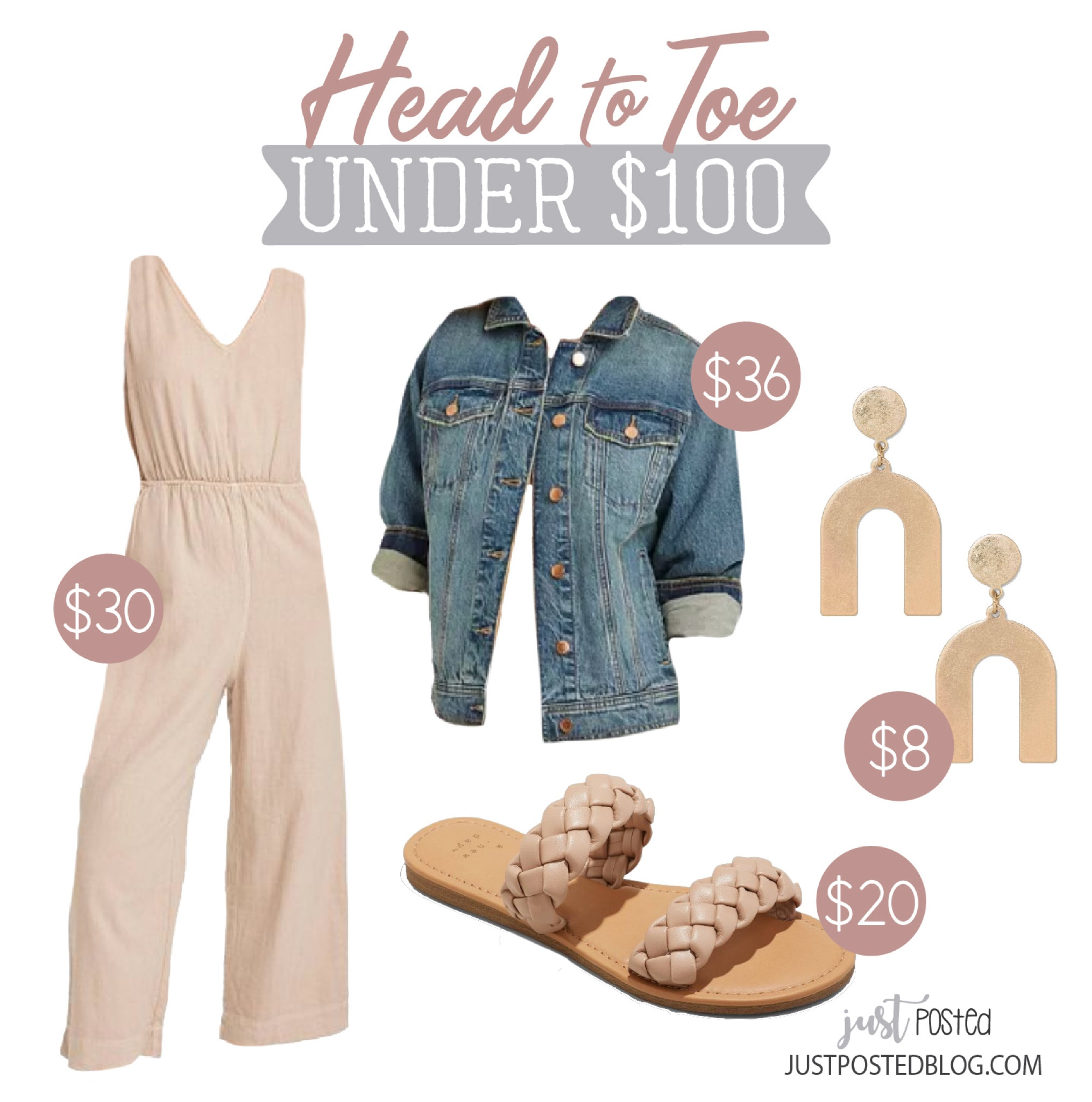 Casual head to toe under $100 look! 

#LTKSeasonal #LTKunder100 #LTKtravel