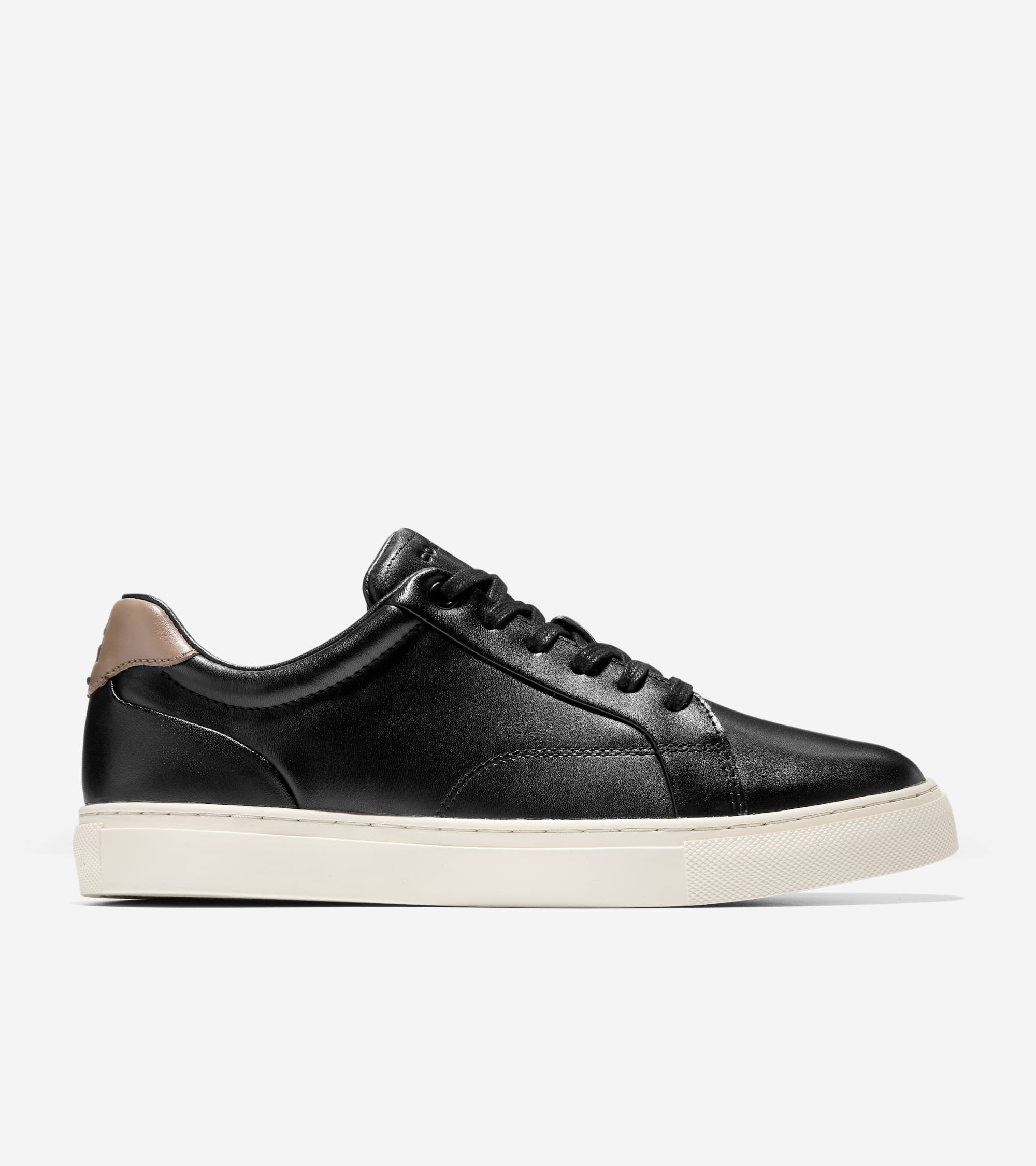 Men's Grand Kittery Court Sneakers in Black | Cole Haan | Cole Haan (US)