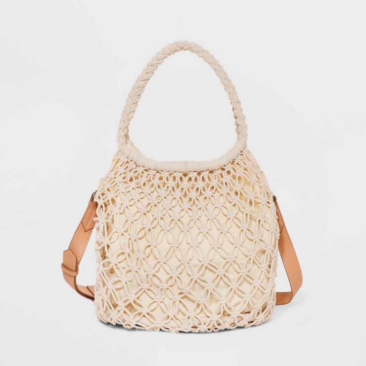 Crochet Crossbody Bag - Universal Thread™, Target Dress, Target Outfit, Target OOTD | Target