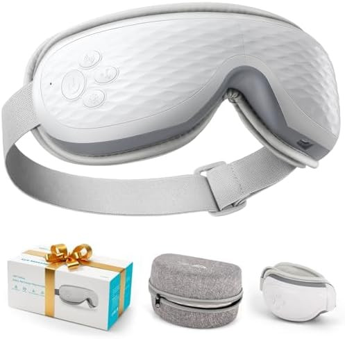 ALLJOY Eye Massager with Heat, Mothers Day Gifts for Women Men, Bluetooth Music Sleep Mask for Mi... | Amazon (US)
