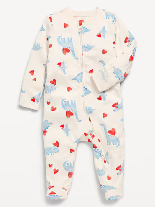 2-Way-Zip Sleep & Play Footed One-Piece for Baby | Old Navy (US)