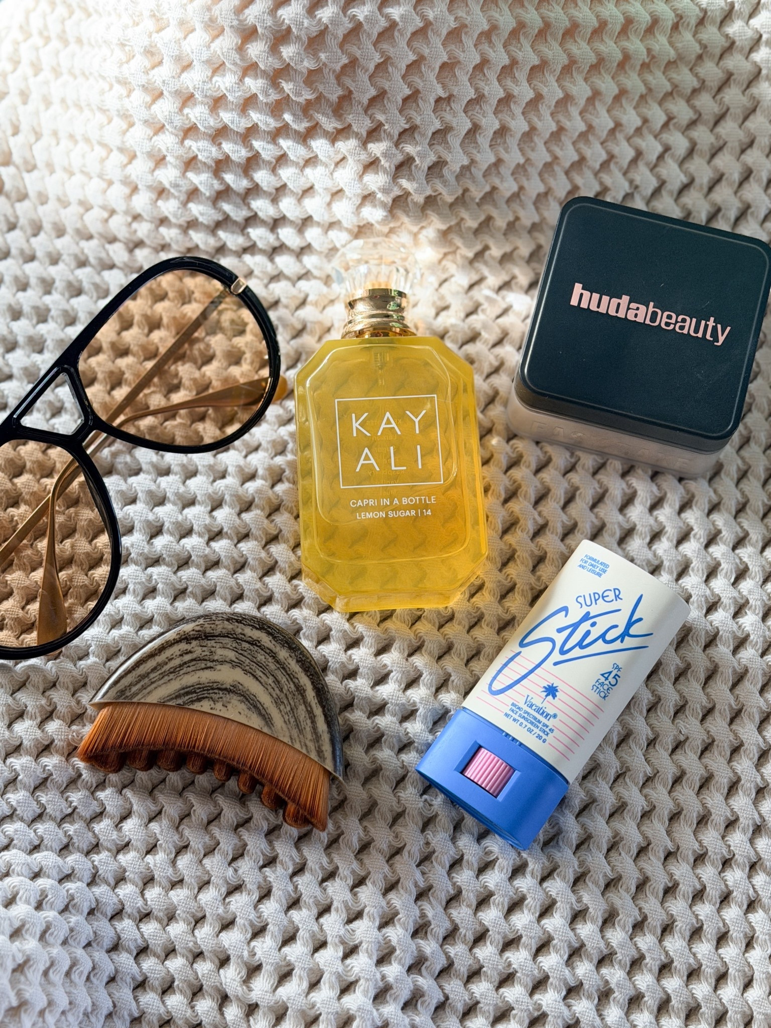 My go-to summer lineup. Easy SPF, a fresh citrus scent, simple beauty, & everyday accessories I throw on without thinking. These are the pieces I keep reaching for.

summer essentials - beauty essentials - spf sunscreen - face sunscreen - spf stick - summer fragrance - citrus perfume - everyday beauty - simple routine - glowy skin - skincare favorites - minimal makeup - summer glow - clean beauty - everyday essentials - casual summer style - beach bag essentials - vacation essentials - easy summer routine - ltk summer finds - beauty favorites - skincare staples - everyday beauty - summer must haves - effortless style - simple essentials - warm weather favorites - glow skin routine

#LTKSwim #LTKBeauty #LTKTravel