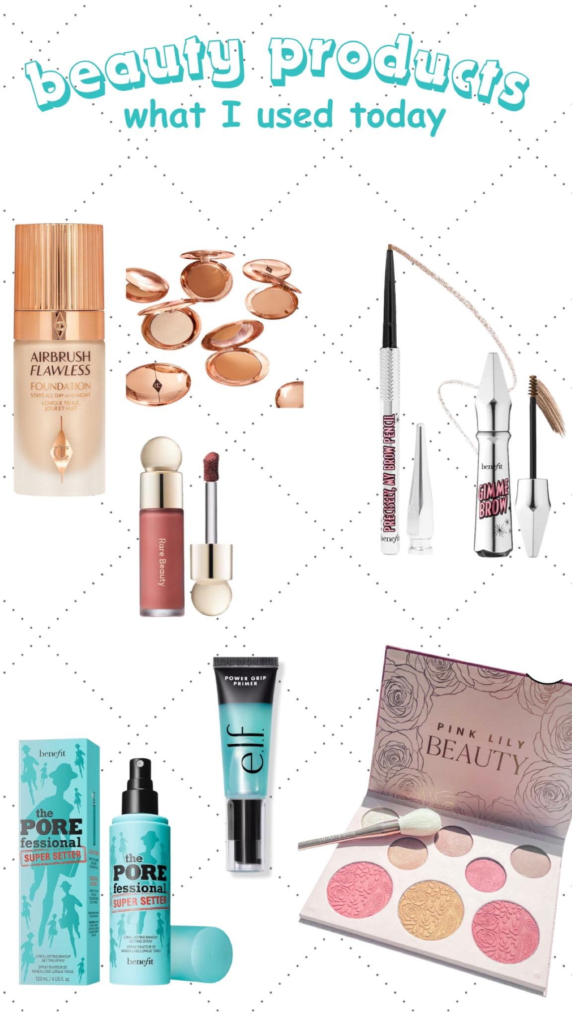 my go to, and what I wear daily, makeup products 🤩

#LTKfindsunder100 #LTKfindsunder50 #LTKbeauty