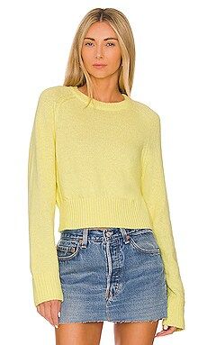 L'Academie Alcina Sweater in Citrus Yellow from Revolve.com | Revolve Clothing (Global)