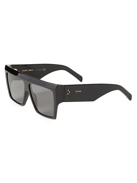 CELINE 60MM Flat-Top Square Sunglasses | Saks Fifth Avenue