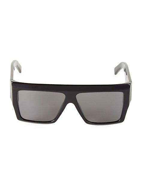 60MM Flat-Top Square Sunglasses | Saks Fifth Avenue