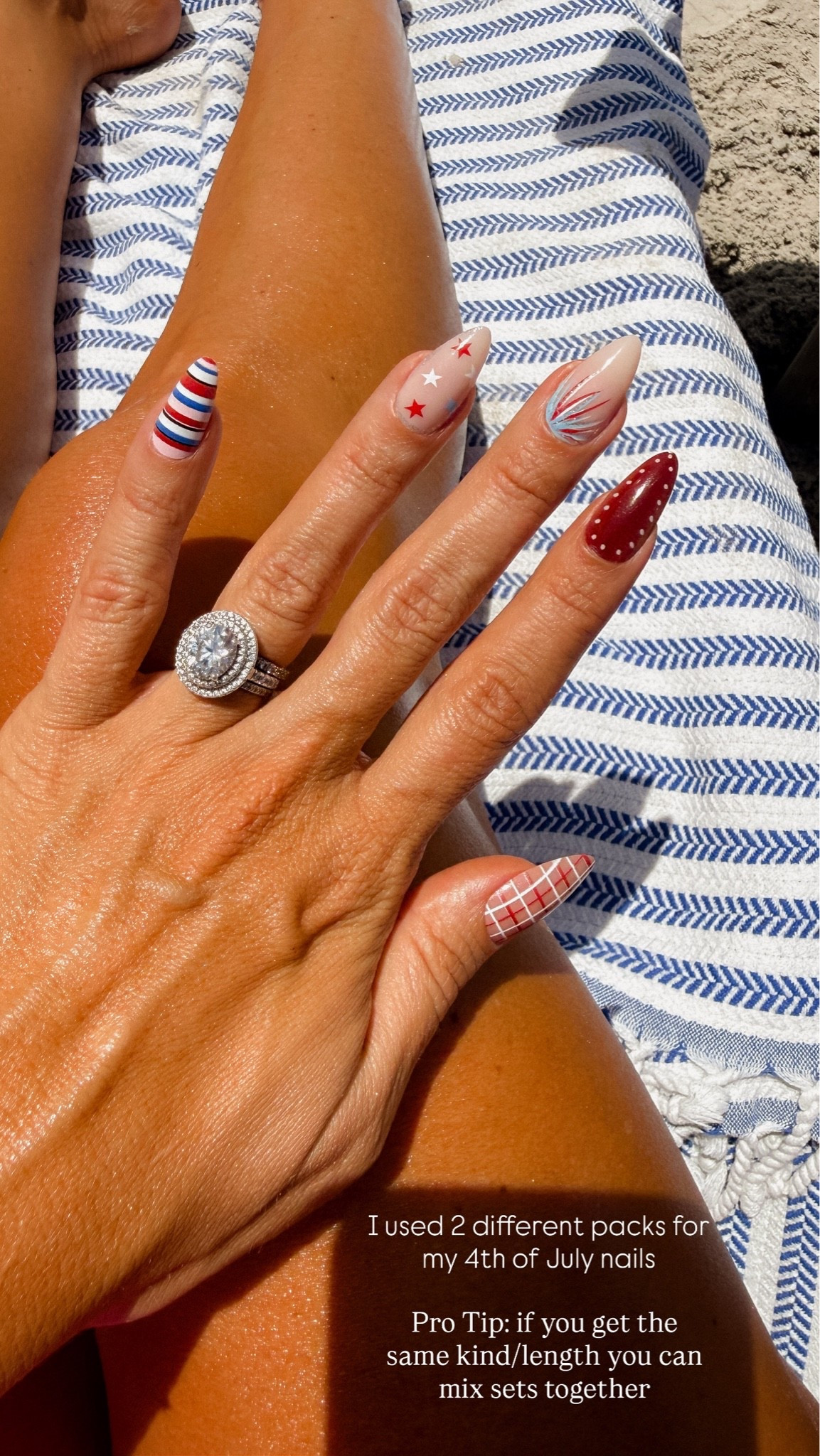 4th of July nails
I used 2 different packs and mixed them to create my own set

#LTKBeauty #LTKselfcare #LTKOver40