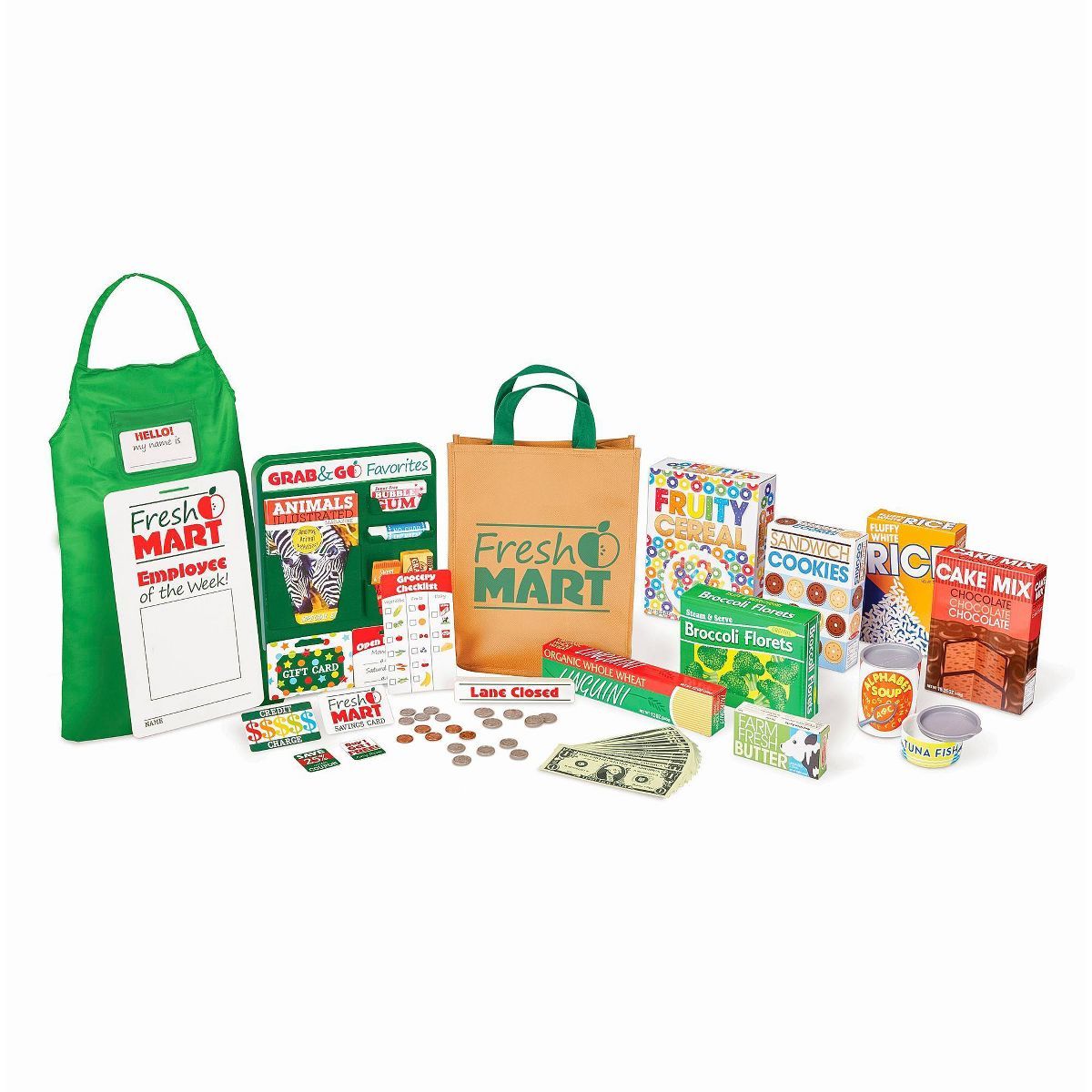 Melissa & Doug Fresh Mart Grocery Store Companion Collection | Target