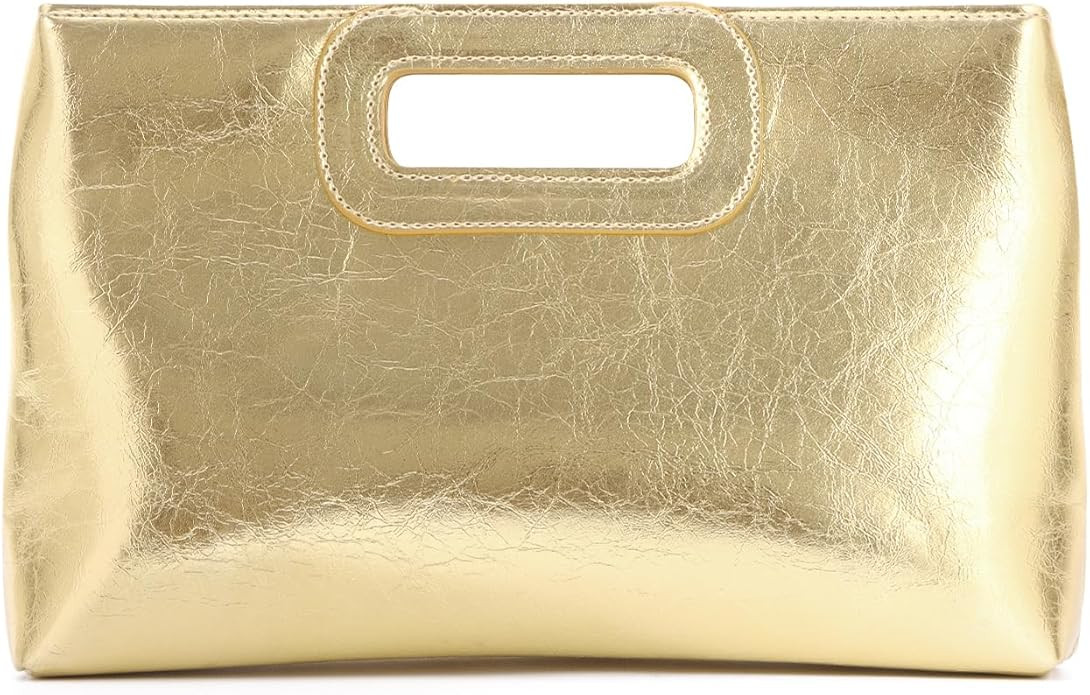 Freie Liebe Clutch Purses for Women PU Leather Evening Clutch Bag Fashion Handbags for Wedding, C... | Amazon (US)