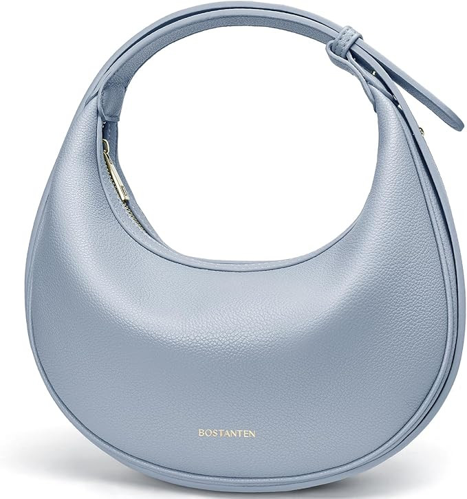 BOSTANTEN Crescent Shoulder Bag Vegan Leather Purses for Women Trendy Crossbody Clutch Hobo Handb... | Amazon (US)