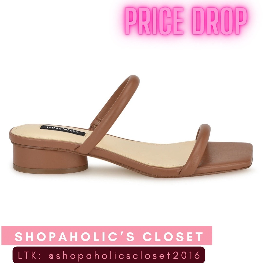 Price Drop 🚨

These are the perfect summer slide. It and others are on sale at Nine West.

#shopdeescloset #shopaholicscloset

#LTKFindsUnder50 #LTKShoeCrush #LTKSaleAlert